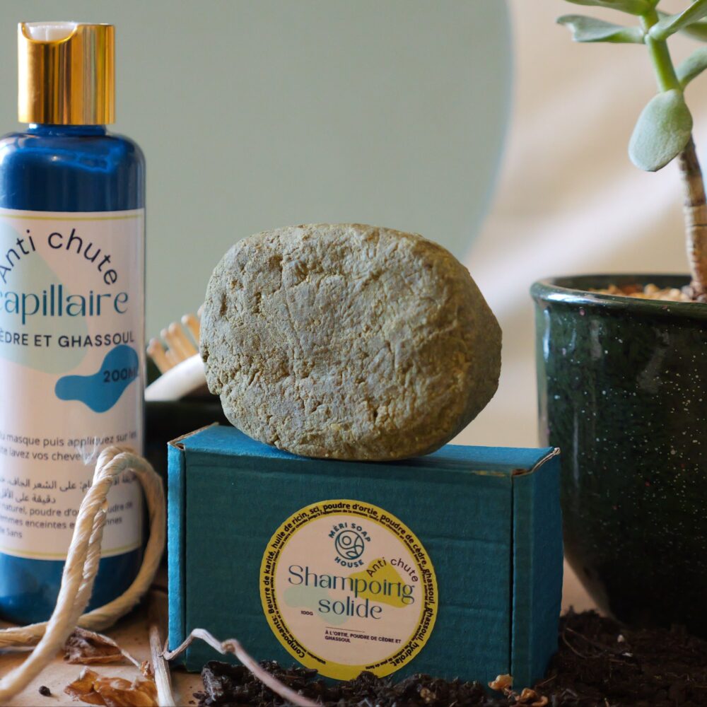 shampoing solide anti chute anti pelliculaire