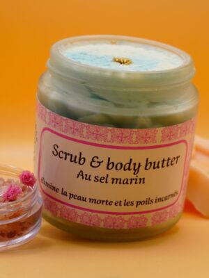 Scrub & body butter au sel marin