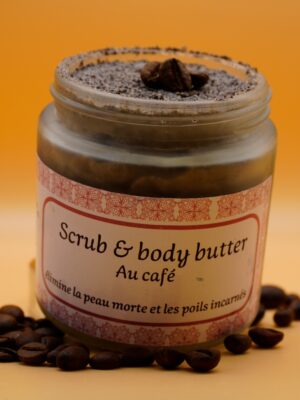 Scrub & body butter au café