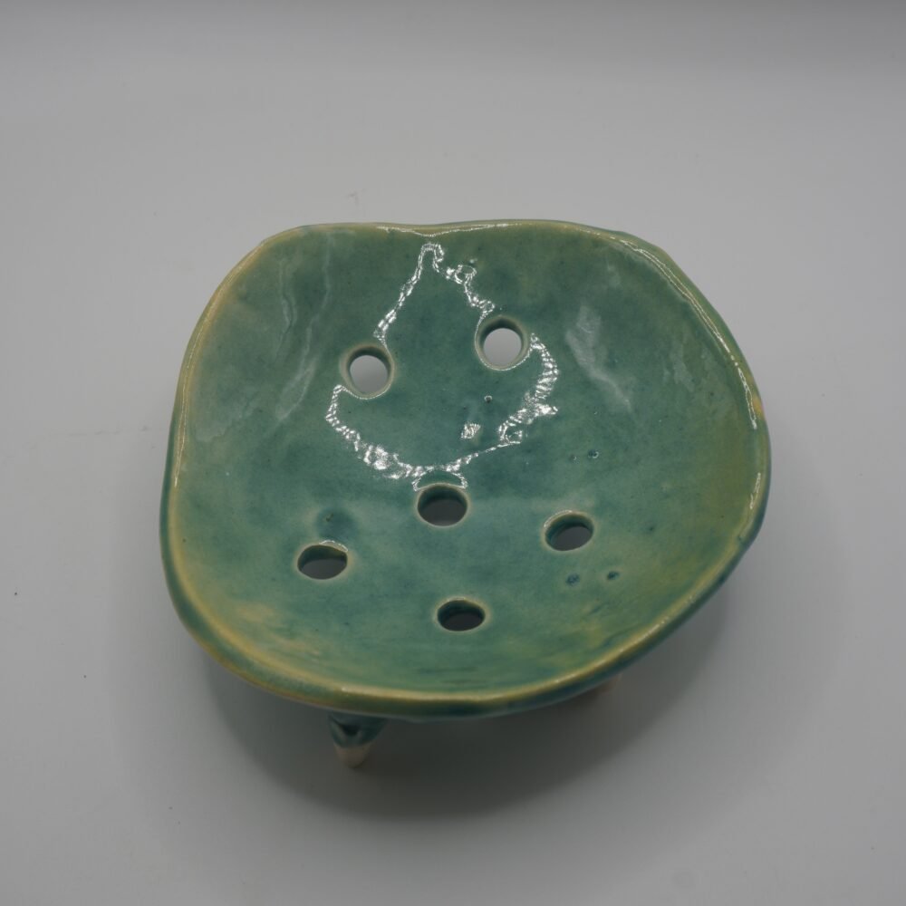 Porte savon en céramique