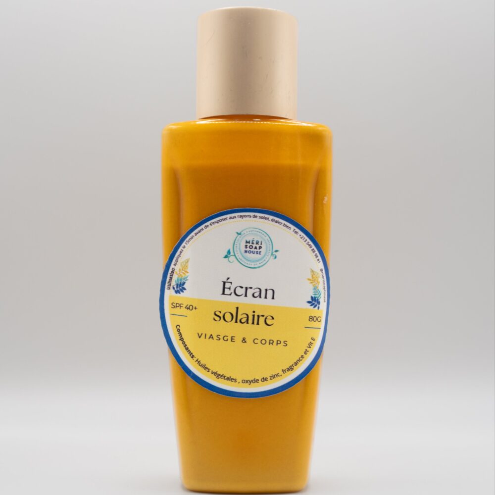 écran solaire SPF 40+