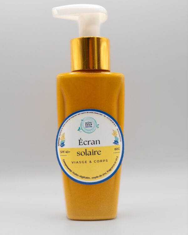 écran solaire SPF 40+