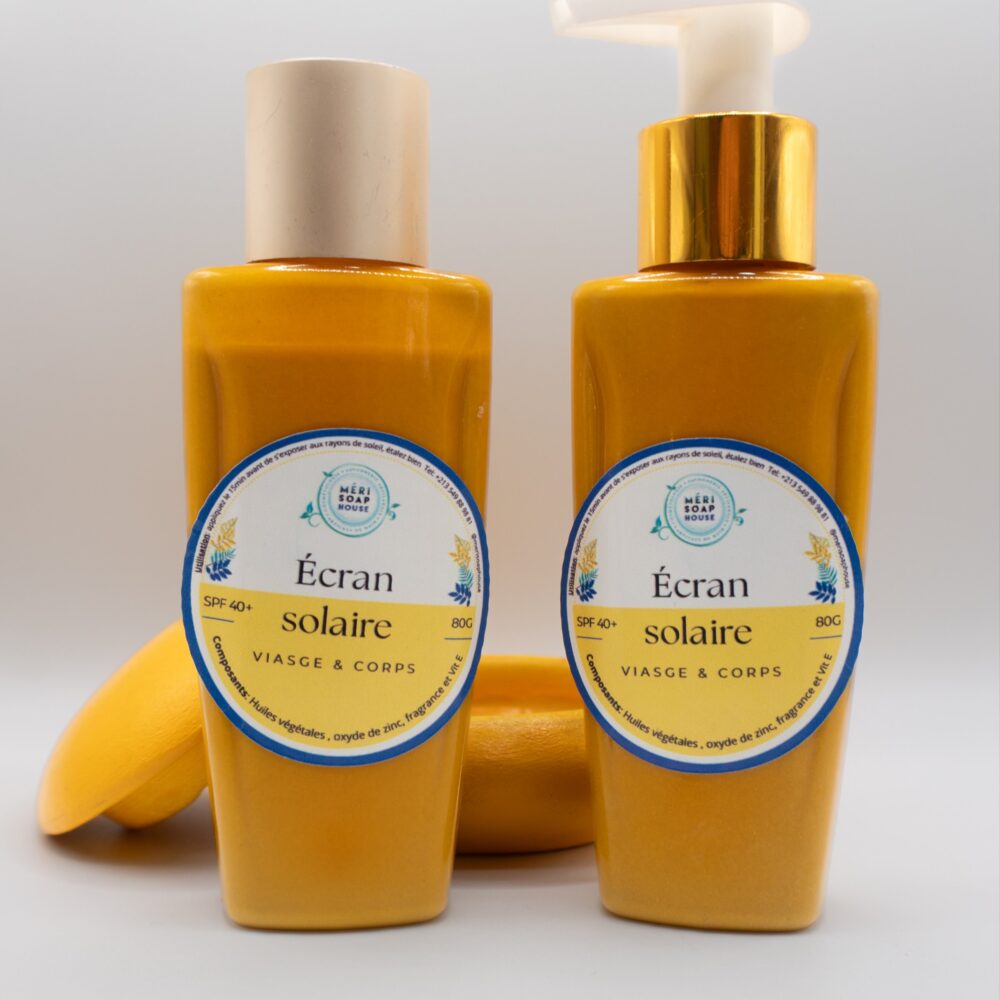 écran solaire SPF 40+