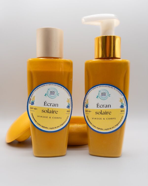écran solaire SPF 40+