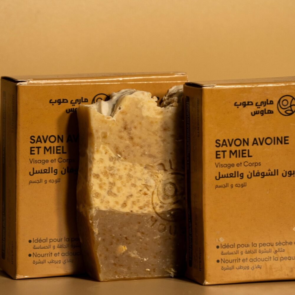 Savon avoine et miel