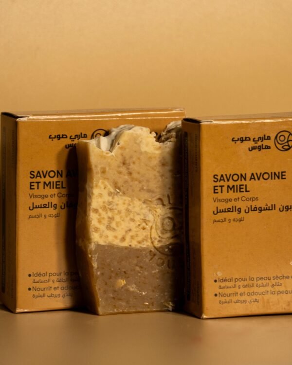 Savon avoine et miel