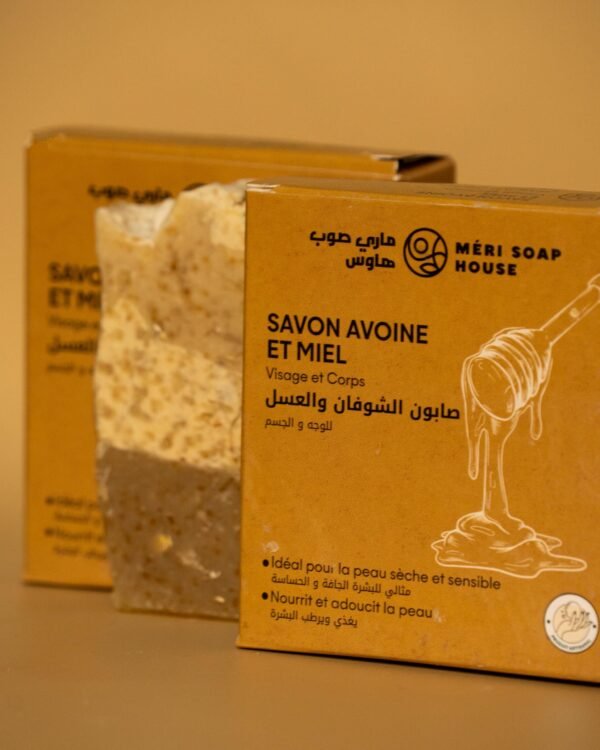 Savon avoine et miel