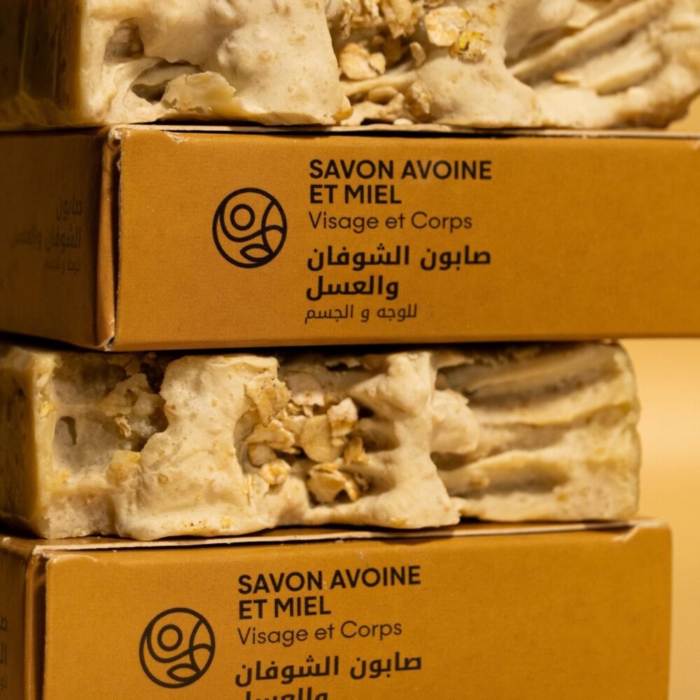 Savon avoine et miel