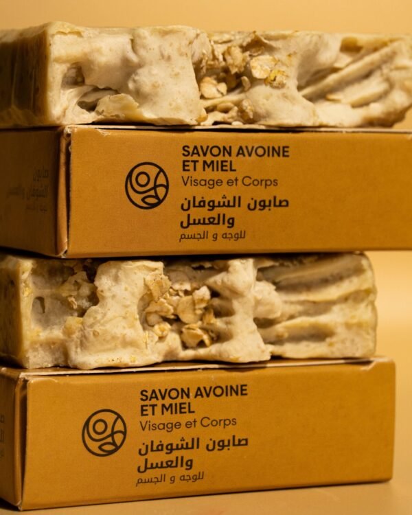 Savon avoine et miel
