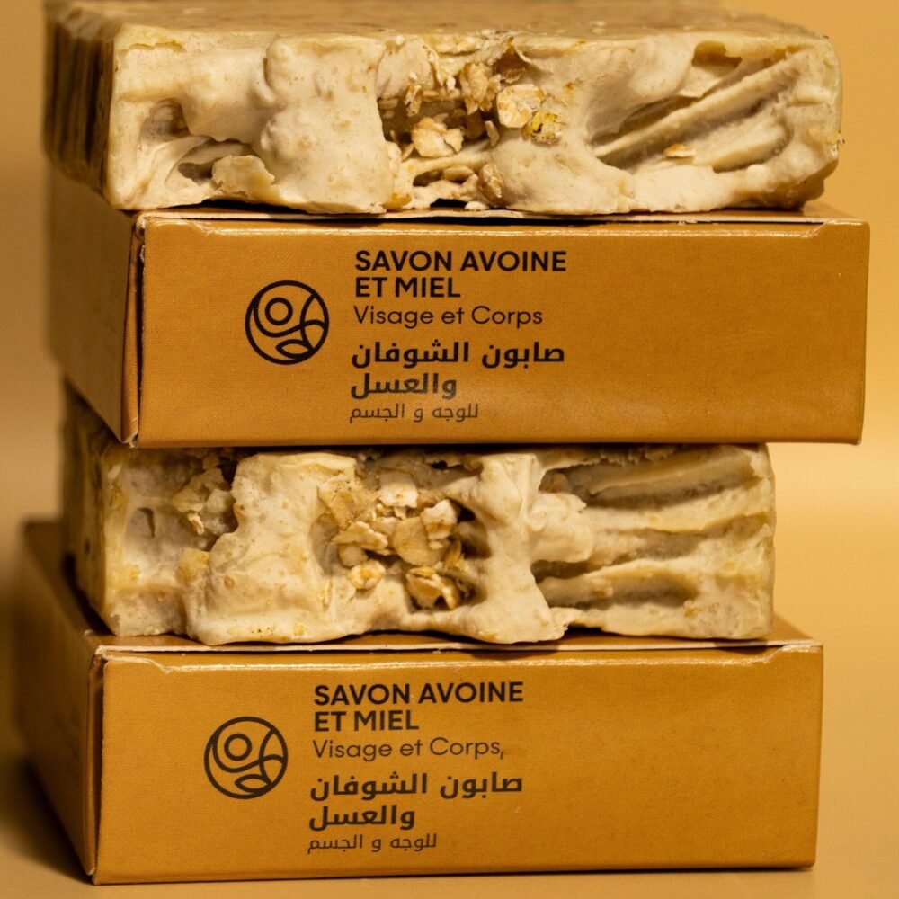 Savon avoine et miel
