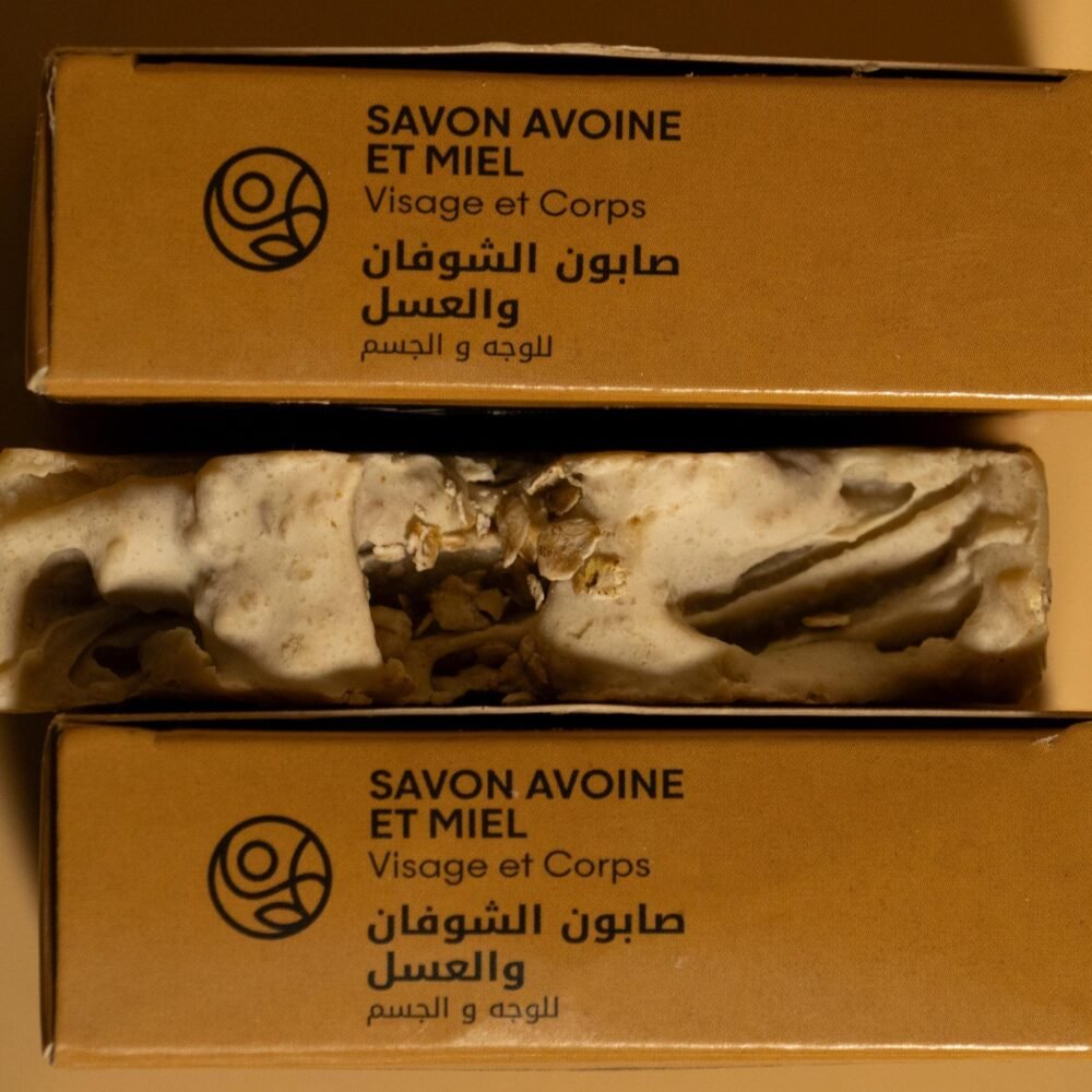 Savon avoine et miel