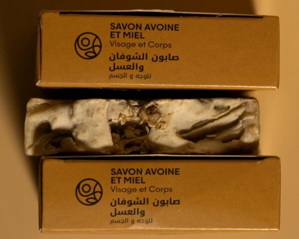 Savon avoine et miel