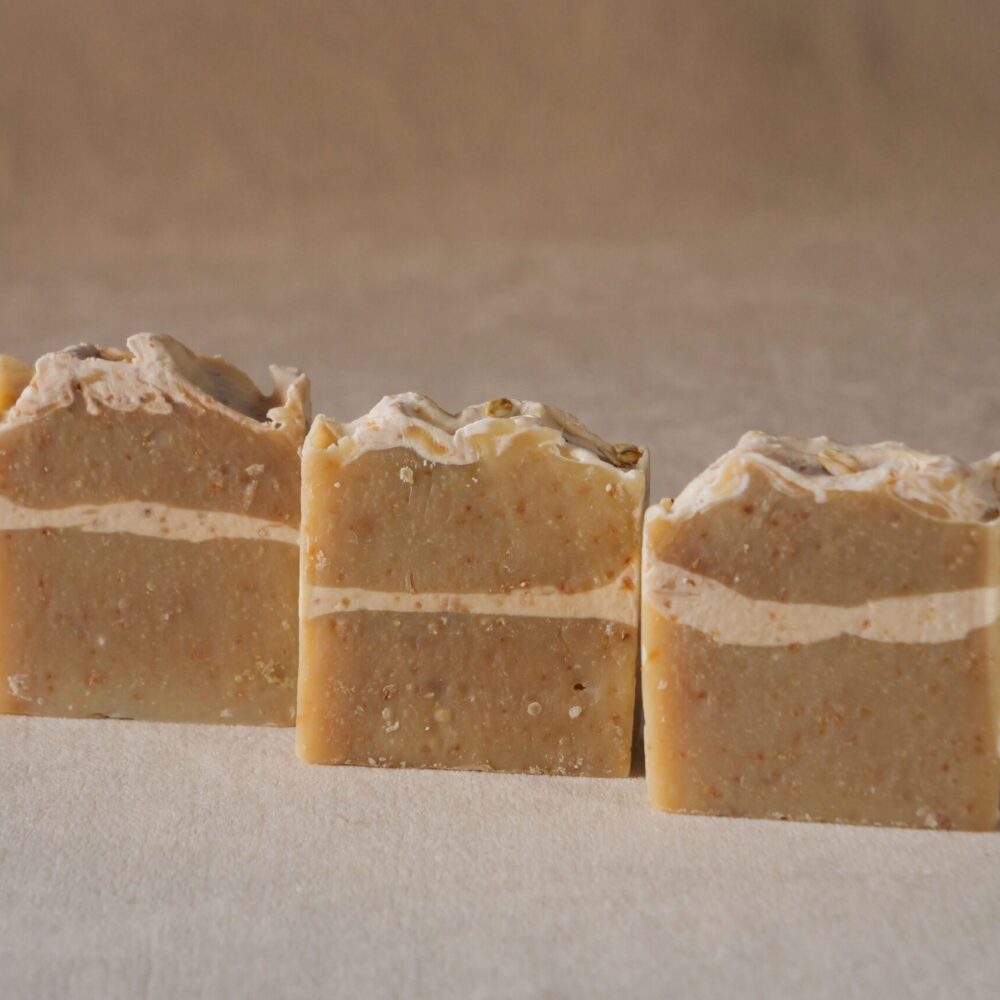 Savon avoine et miel