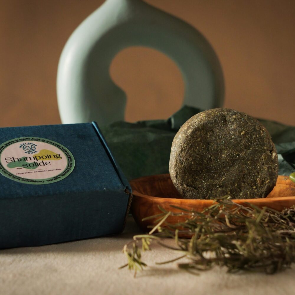 Shampoing solide répare éczema/ psoriasis