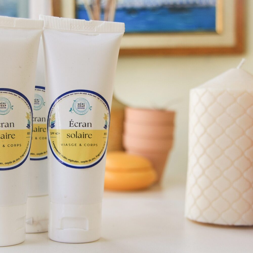 écran solaire SPF 40+