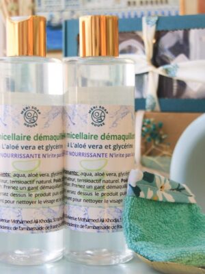 Eau micellaire à l'aloé vera et glycérine