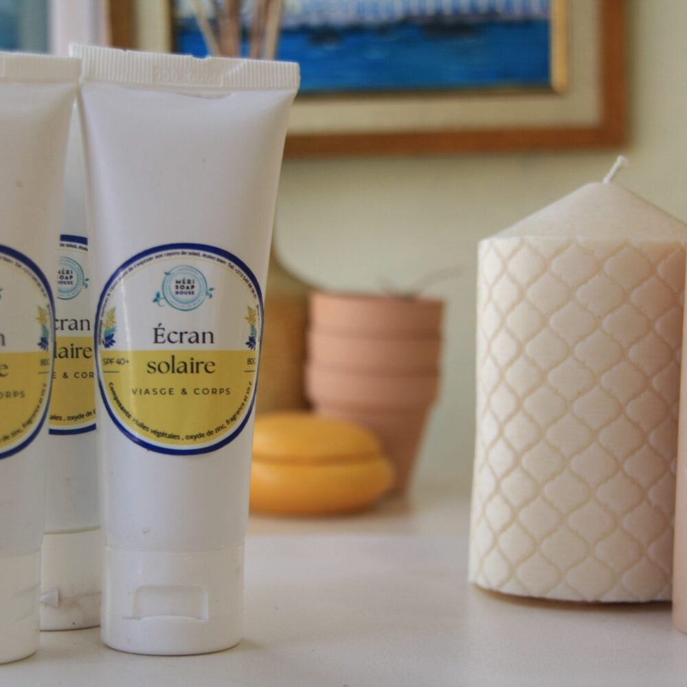 écran solaire SPF 40+