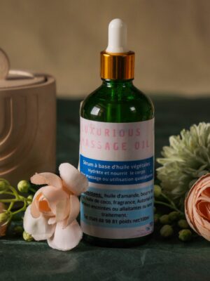 Luxurious massage oil