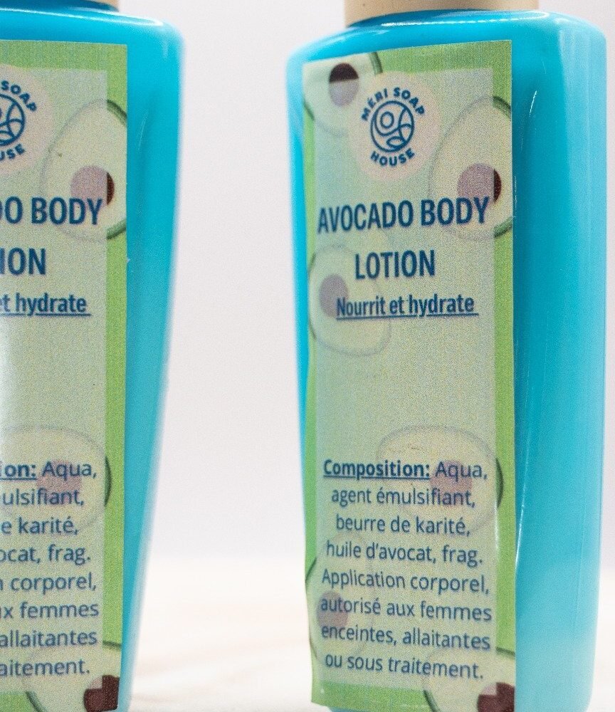 avocado body lotion