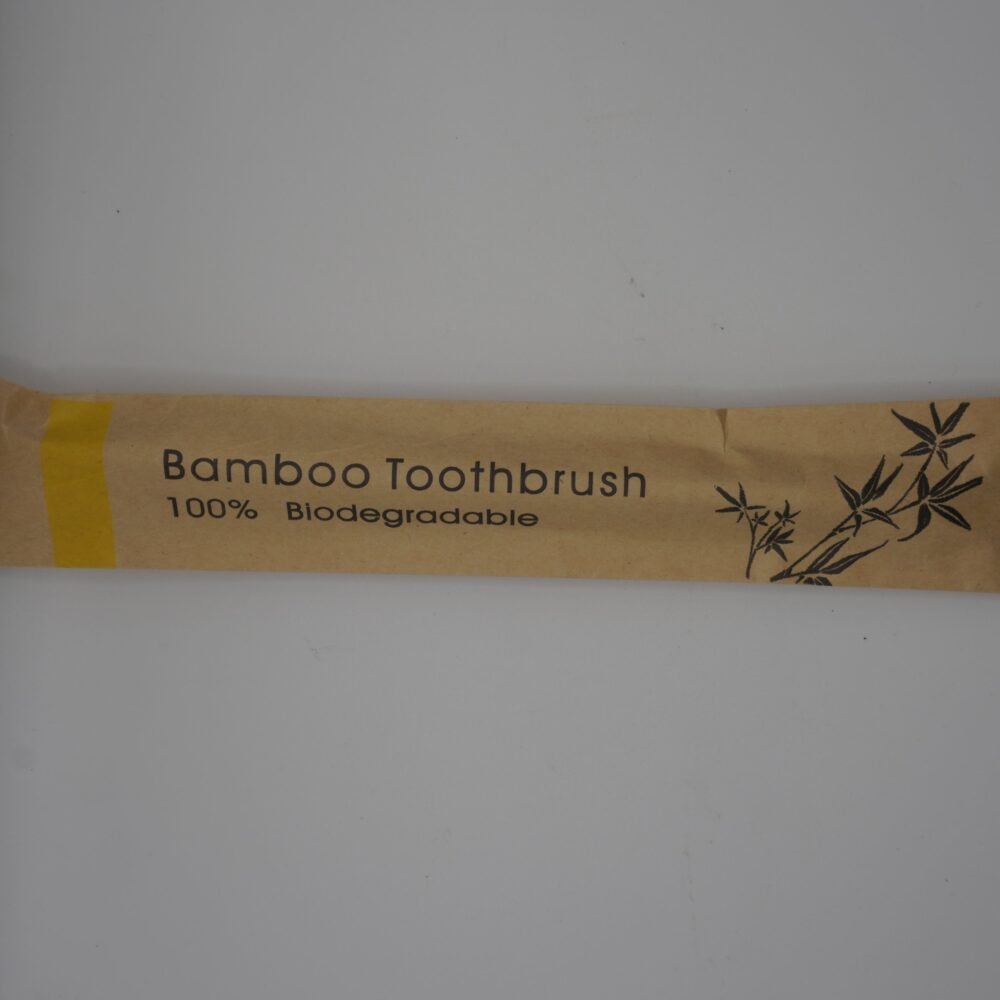 brosse à dent en bamboo