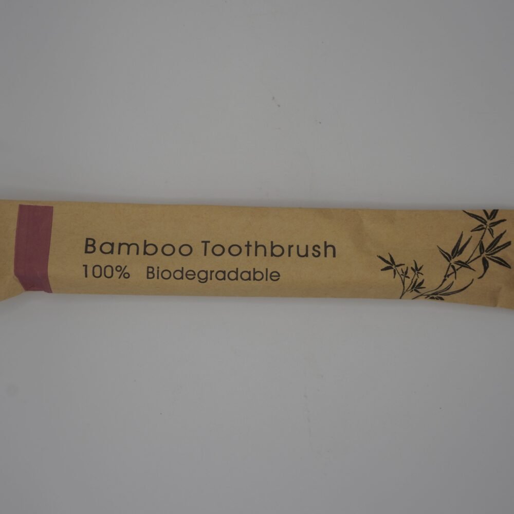 brosse à dent en bamboo