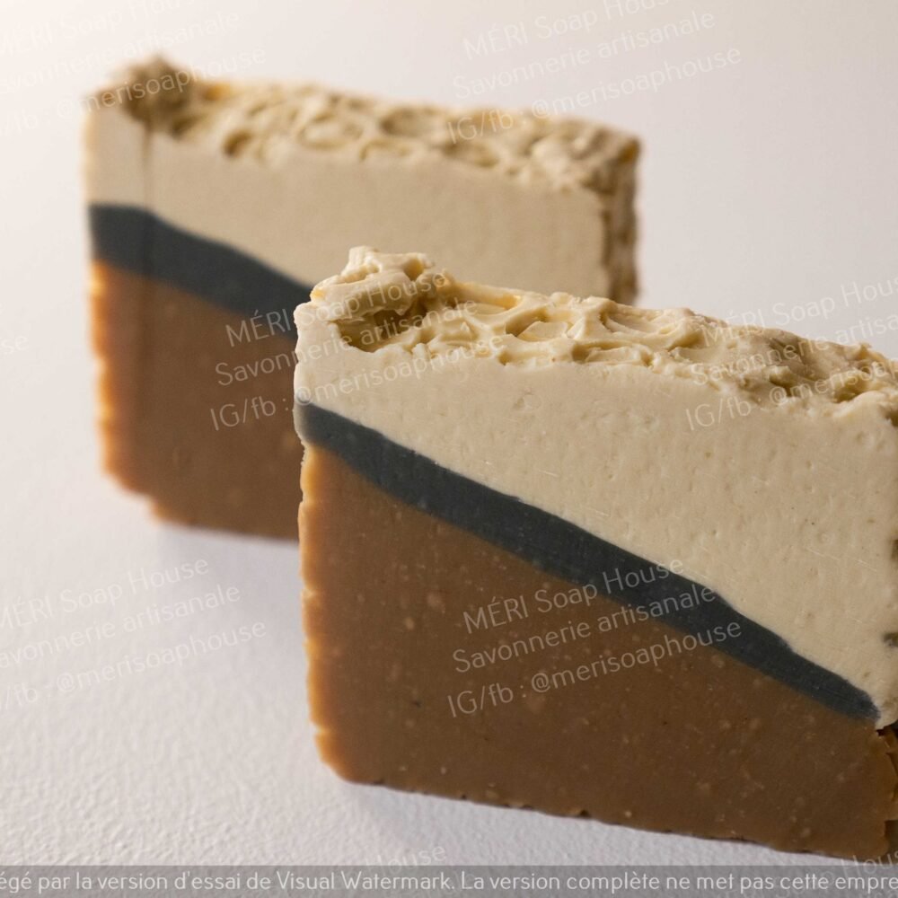 savon curcuma et cire d'abeille