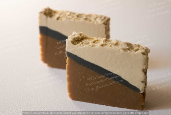 savon curcuma et cire d'abeille