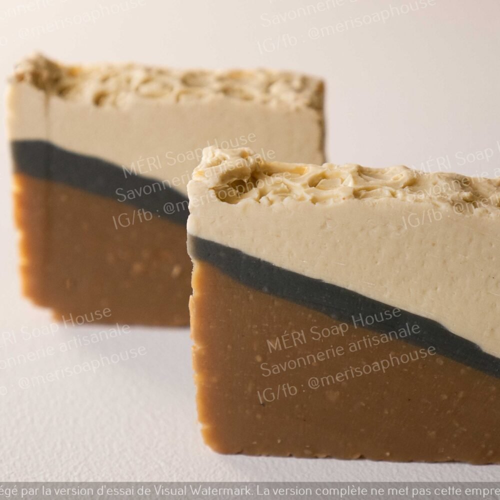 savon curcuma et cire d'abeille