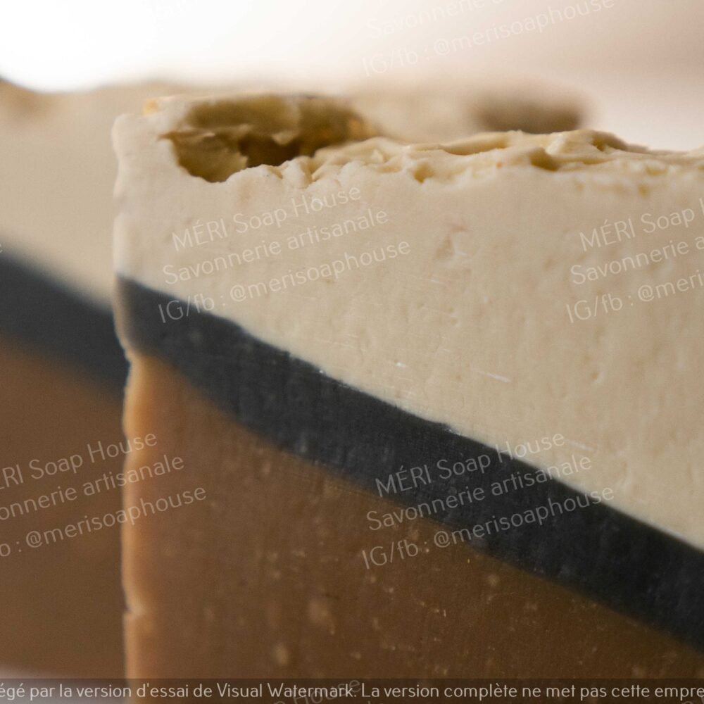 savon curcuma et cire d'abeille